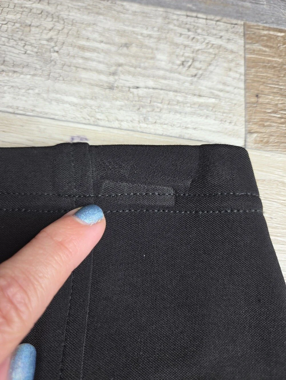 Tadashi (Shoji) Vintage Long Black Skirt Medium Made In USA